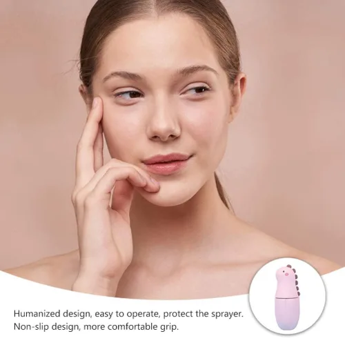 Miniatura 8 de Healifty Mini humidificador facial facial Mister Ionic Face Humidifier Diseño de dibujos animados Portátil Carga USB Piel Hidratante para Viajes