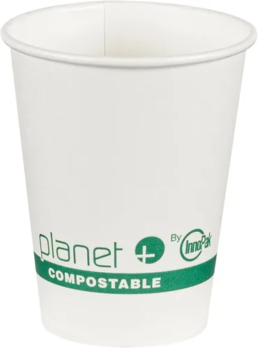 Miniatura 6 de Planet+ Vaso caliente laminado PLA 100% compostable, 4 onzas, caja de 1000