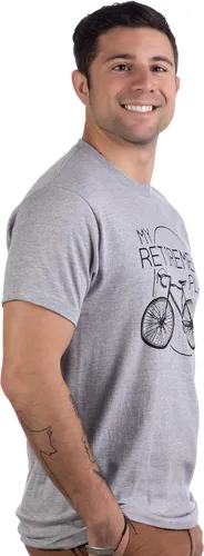 Miniatura 3 de My Retirement Plan (bicicleta) Camiseta divertida para hombre ciclista jubilado