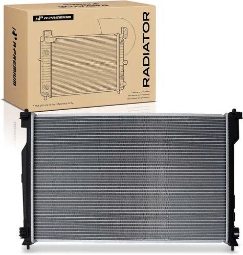 Miniatura 10 de A-Premium Conjunto de radiador de refrigerante del motor compatible con Toyota Camry 2018 2019 2020 2021, 2.5L 3.5L, repuesto # 1640025130