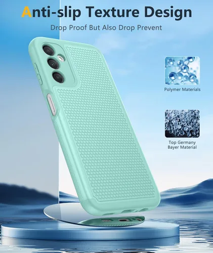 Miniatura 166 de FNTCASE Funda para iPhone 17 Pro: Fundas delgadas translúcidas de color azul claro compatibles con MagSafe, protección completa de la cámara
