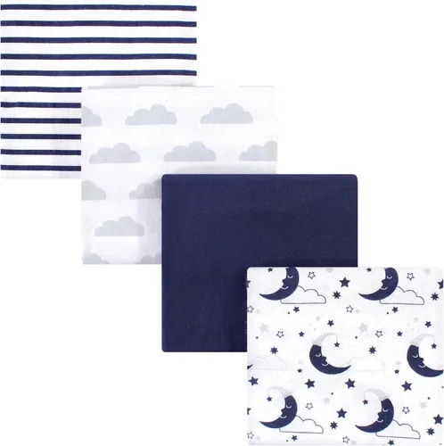 Miniatura 161 de Hudson Baby Mantas unisex de franela de algodón para bebé, calabaza, talla única