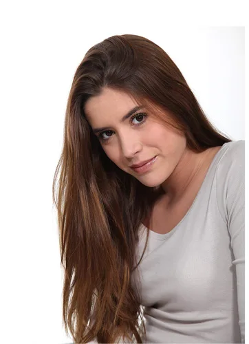 Miniatura 7 de Extensiones de cabello humano Tressmatch de 16"-18" Remy en prensa gruesas hasta los extremos, negro, café, rubio, castaño rojizo, reflejos en rojo