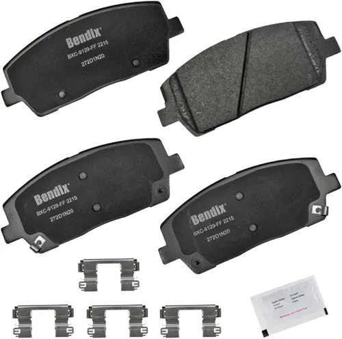 Miniatura 441 de Pastillas de freno delanteras cerámicas Bendix Priority1 CFC2302 para Hyundai Elantra 2021, Sonata 2022-2020, Kia K5 2023-2021