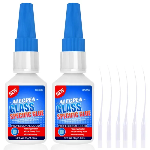 Miniatura 26 de ALECPEA 20g de super pegamento cerámico para reparación de porcelana y cerámica - Adhesivo de configuración rápida, impermeable para porcelana