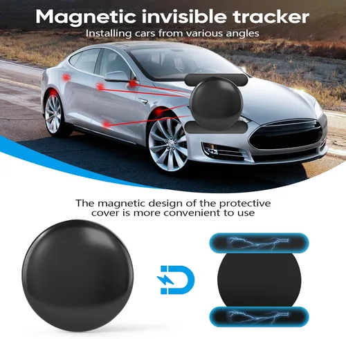 Miniatura 3 de Mini rastreador GPS para vehículos, CarTracker magnético oculto con batería de 360 días, sin tarifa mensual, no requiere suscripción, solo