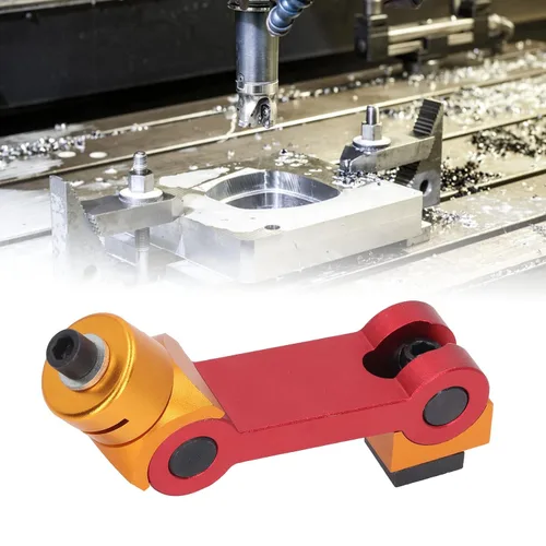 Miniatura 7 de Localizador de parada de tornillo de banco ajustable para pieza de trabajo de ranura CNC T, molino de posicionamiento preciso molino de tornillo