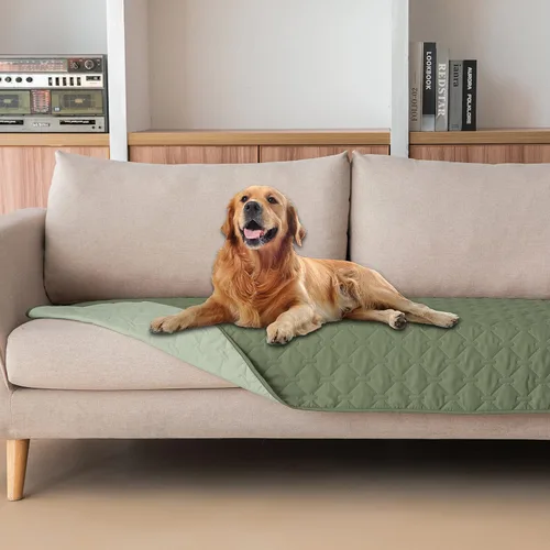 Miniatura 74 de gogobunny Manta 100% Impermeable de Doble Cara para Perros, Cubierta Suave para Cama de Mascotas, Reversible, Protege Muebles, Sillón, Sofá, Coche