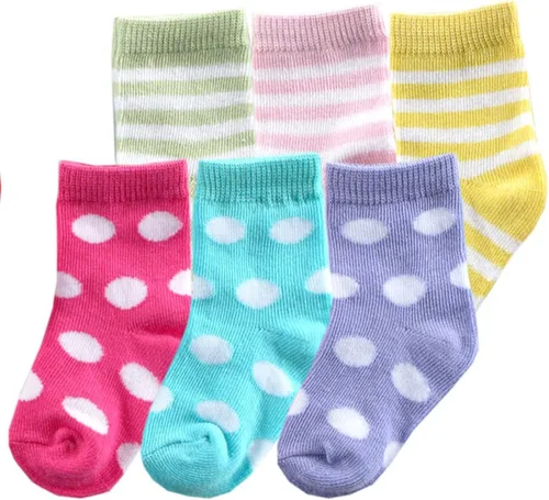Miniatura 6 de Luvable Friends Conjunto de calcetines unisex para bebé recién nacido y bebé