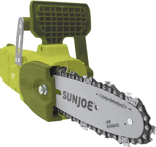 Sun Joe Motosierra convertible de poste de 120 V, recortadora telescópica eléctrica de 8.6 pies, verde