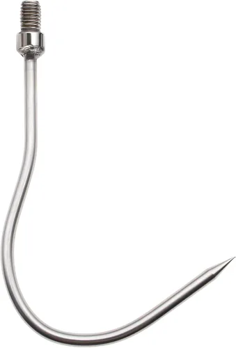Miniatura 14 de Arpón de pesca, de acero inoxidable, lanza de púas de aleación de aluminio, con tornillo de 0.315 in para pesca al aire libre, aterrizaje de rana