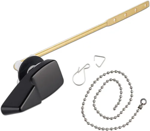 Miniatura 13 de Kit de reemplazo de mango de inodoro de montaje frontal de metal Hygie Rinse compatible con inodoro estándar americano/Mansfield/Gerber/TOTO/Kohler