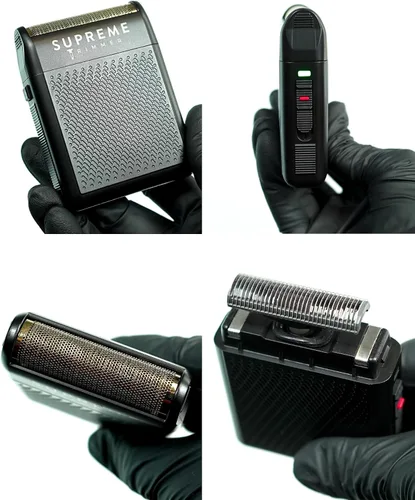 Miniatura 5 de Supreme Trimmer Solo - Afeitadora de una sola lámina para bolsillo Uso inalámbrico de 150 minutos de tiempo de funcionamiento, potente USB-C Mini