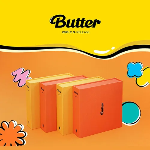 Miniatura 2 de Álbum BTS - [Butter] (versión crema) CD-R + libro de fotos + tarjetas líricas + tarjeta de foto instantánea + soporte de fotos + tarjeta de mensaje