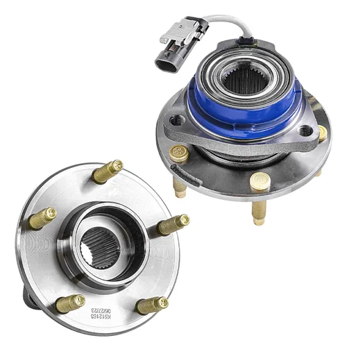 Miniatura 34 de Detroit Axle - 2 Cubos de Cojinetes de Rueda Delantera para Dodge Ram 1500 2009-2011, Conjunto de Cojinetes de Rueda y Cubos 2010, Par de Cubos