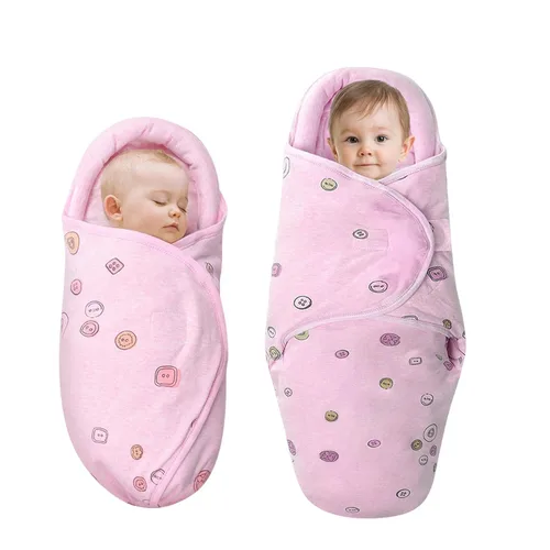 Miniatura 13 de Mantas Envolventes para Bebé de Algodón Suave Premium, Manta Envolvente Unisex para Recién Nacidos Niños y Niñas, Saco de Dormir Envolvente Vestible
