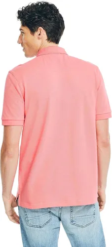 Miniatura 157 de Nautica playera polo clásica de mangas cortas, color sólido, para hombre