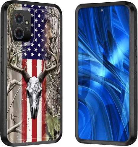 Miniatura 84 de Funda para Moto G 5G 2023, [probada en caídas de grado militar], resistente, resistente, resistente, a prueba de golpes, funda protectora