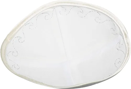 Miniatura 3 de Juego de gorro de satén para hombres y niños, hermoso, transpirable, cómodo, suave, Yamaka Kippa