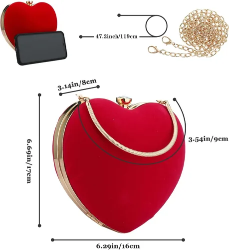 Miniatura 12 de Bolso de mano de terciopelo para mujer, bolso de hombro vintage para mujer, elegante bolso para boda de noche