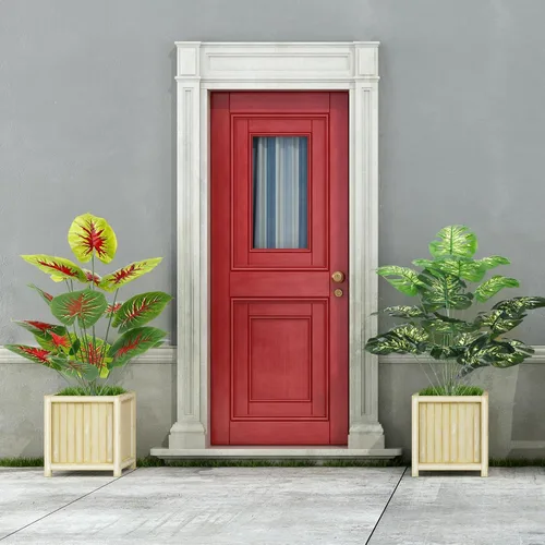 Miniatura 6 de Yunlly 4 plantas falsas altas de imitación plantas de interior para decoración del hogar de 32 pulgadas, palmera artificial tropical, árbol de hojas