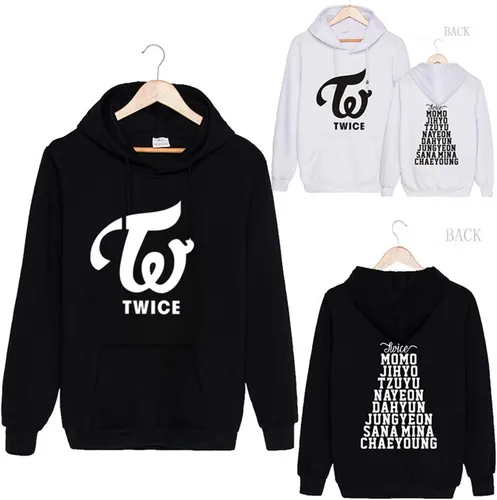 Miniatura 2 de YJYP Kpop Twice Merchandise, Twice Sudadera con capucha Tzuyu Sana Dahyun Nayeon