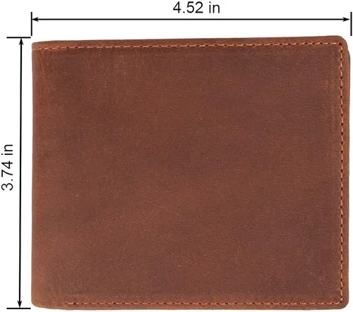 Miniatura 5 de awofer - Billetera de piel para hombre, el regalo perfecto para hombre, regalo del día del padre, regalos para papá, hijos