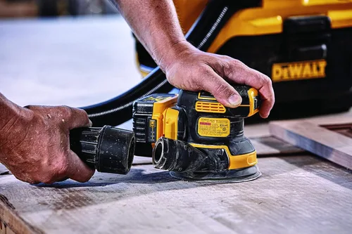 Miniatura 11 de DEWALT - Lijadora orbital de 20 V MAX, solo herramienta (DCW210B)