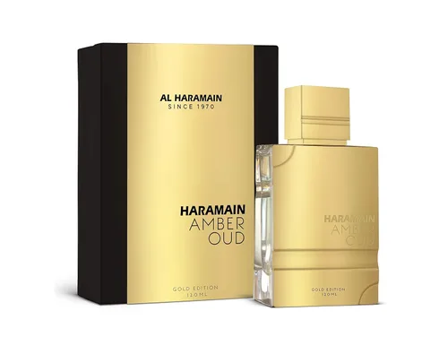 Al Haramain Al Harmain Amber oud Gold Edition Unisex 4.0 onzas eau de parfum spray, 4.0 onzas