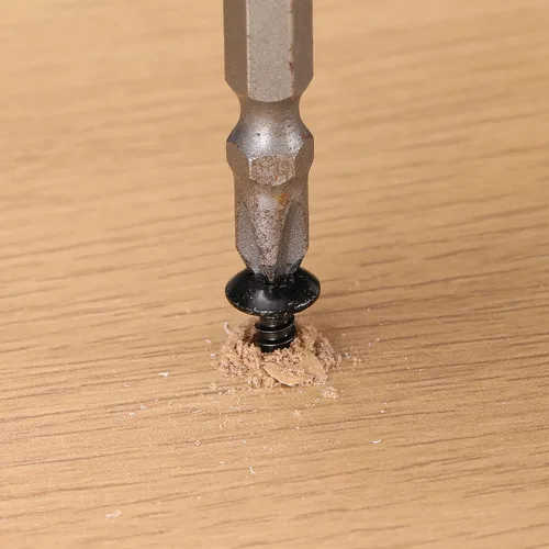 Miniatura 7 de Tornillo de madera de cabeza de cerradura de 1 x 4, 100 piezas, tornillo Phillips de acero inoxidable 18-8 (304) de autorroscado rápido con óxido