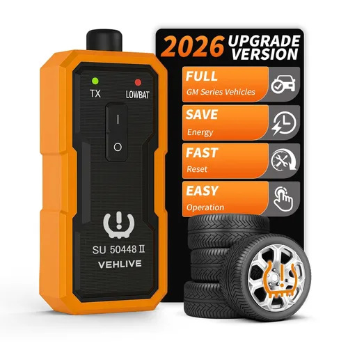 Herramienta de reaprendizaje TPMS para sensor de neumáticos GM, versión mejorada EL-50448, herramienta de reinicio de activación del sistema de