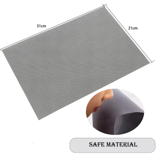 Miniatura 2 de Malla de acero inoxidable 304 recubierta de PVC, paquete de 2 mallas de alambre tejido acero malla de alambre tejido para ventilación, jaula, malla