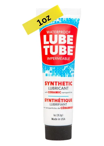 LubeTube - Grasa de junta tórica de 1 onza, detiene fugas en los sellos de bomba y filtro, grasa sintética no pegajosa para equipos de piscina,