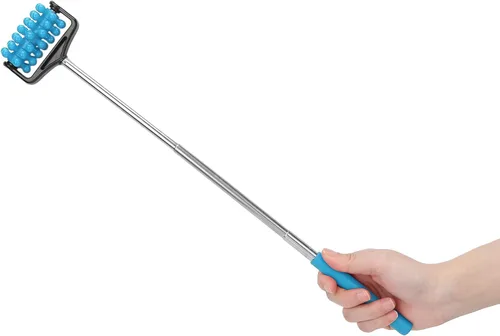 Miniatura 7 de Ymiko Barra de masaje, barra de masaje de yoga para hombres y mujeres, herramienta de masaje corporal granular, rodillo telescópico, barra de masaje
