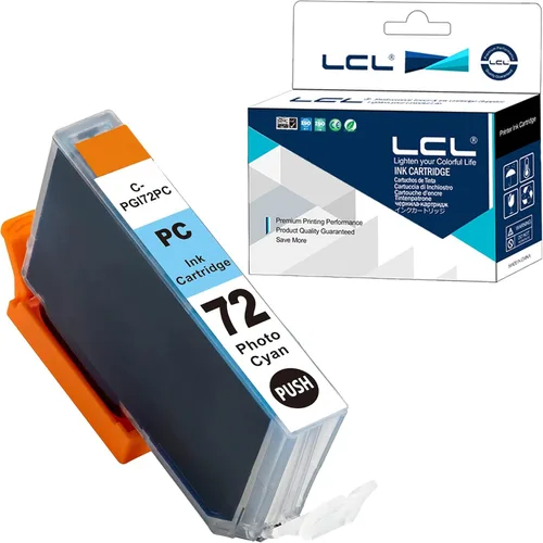Miniatura 11 de LCL Cartucho de tinta de repuesto compatible para PGI-72 PGI-72CO Pro-10 Pro-10s (1 paquete de optimizador Chroma)