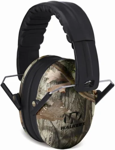 Miniatura 7 de Walker's Low Profile Lightweight Padded Headband Adjustable Folding Noise-Reducing Hearing Protection Earmuffs