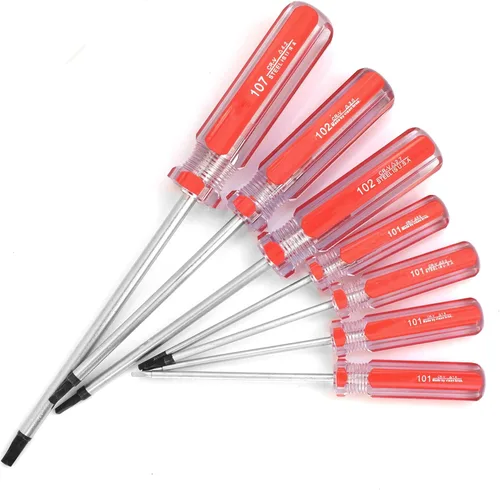 Miniatura 5 de Juego de destornilladores triangulares SKZIRI 7 tamaños 1.4mm 1.4mm 1.8mm 2.0mm 2.3mm 2.7mm 3.0mm 4.2mm, kit de herramientas de destornillador