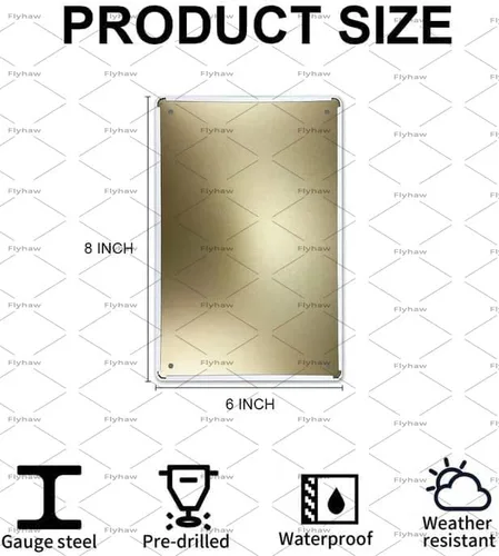 Miniatura 2 de Letrero de metal para pared de baño, diseño de girasol con diseño de burro divertido para baño, decoración de pared de baño, bonito culo, granja