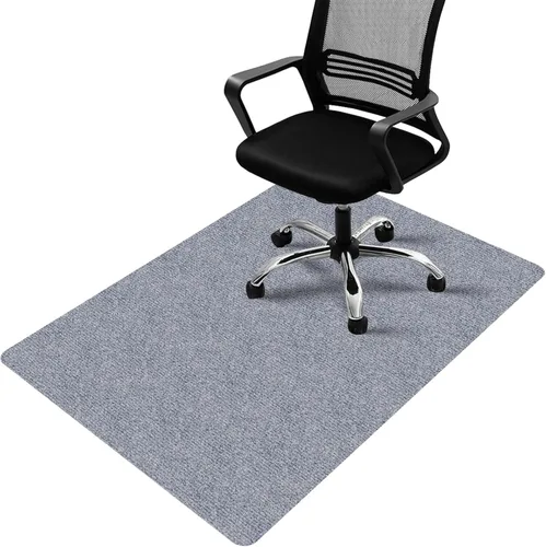 Miniatura 8 de Tapete para silla de oficina para suelo de madera dura y baldosas, tapete para silla de escritorio de computadora de 48" x 36", tapete
