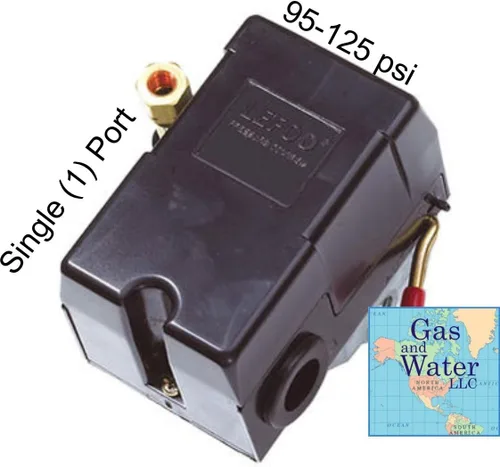 Miniatura 2 de Nuevo Interruptor de presión H/D para compresor de aire 95-125 w/Unloader