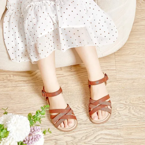 Miniatura 3 de Felix & Flora Sandalias para niña Zapatos de vestir de verano para niña, ligeros, puntera abierta, playa, vacaciones