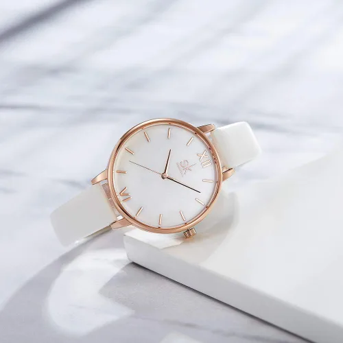 Miniatura 4 de SHENGKE Creative Simplicity Women Watch Genuine Leather Elegant Women Watches Ladies Business Wristwatch