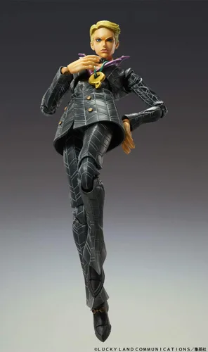 Miniatura 5 de MediCos JoJo's Bizarre Adventure Part 2: Chozo Kado Prosciutto - Figura de estatua de acción, multicolor, 6 pulgadas