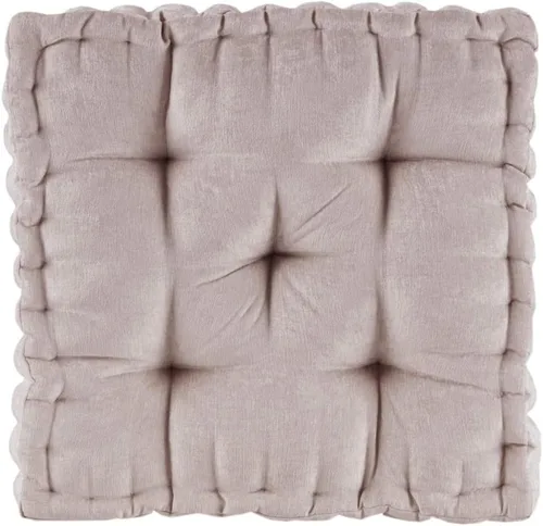 Miniatura 22 de Intelligent Design Azza Almohada de Piso, Cojines Grandes para Sentarse para Adultos, Almohada de Piso para Meditación o Yoga, Chenille Lustroso