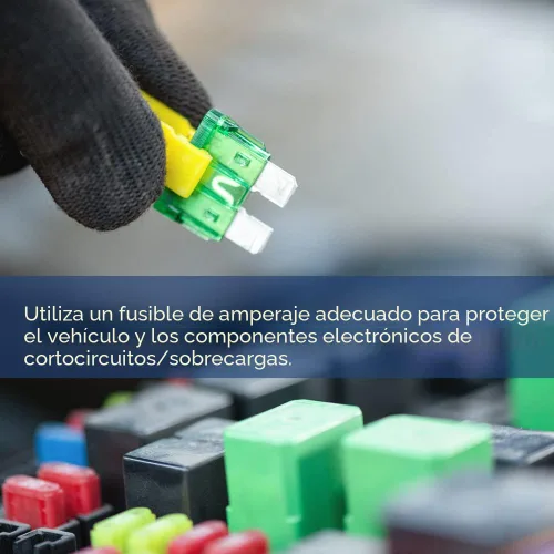 Miniatura 3 de ZIPCCI 80 piezas de fusibles estándar para coche, kit de surtido de fusibles (1 A/3 A/5 A/10 A/15 A/20 A/30 A/40 A) Fusibles planos automotrices