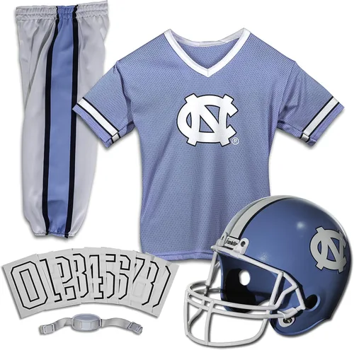 Miniatura 32 de Franklin Sports NCAA - Conjunto de uniforme de fútbol americano para niños, camiseta de fútbol universitario, casco + pantalones para niños y niñas