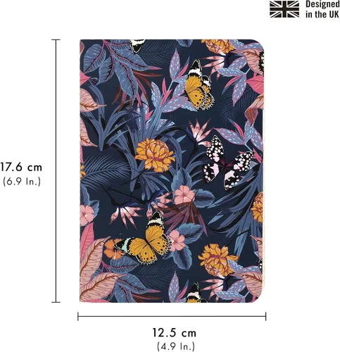 Miniatura 2 de Pukka Pad Bloom B6 - Libros de ejercicios cosidos, 6.9 x 4.9 pulgadas, paquete de 3 diseños florales surtidos
