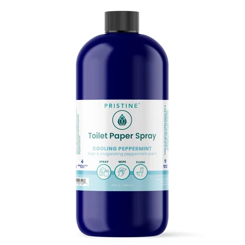 Miniatura 22 de PRISTINE Spray de Papel Higiénico en Lugar de Toallitas y Bidés - Como Alternativa de Espuma y Alternativas de Gel a las Toallitas, es un Sustituto