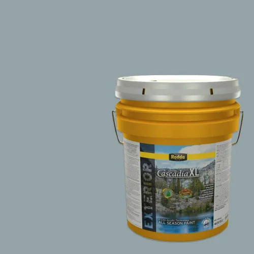 Miniatura 65 de Rodda Paint CASCADIA XL Pintura e imprimación satinada exterior en uno, cuarto de galón, solo ayer