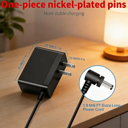 Miniatura 2 de Cargador para Shark IZ500 Series - Adaptador de corriente de repuesto IZ530 IZ531H IZ540 IZ541H IZ560 IZ563H Pro Cable de suministro de vacío